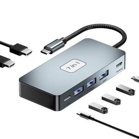 Powermaster PM-25078 7in1 Type-C Hub Type-C USB HDMI Çevirici Dönüştürücü Aparat