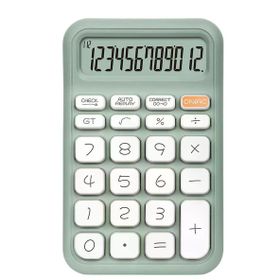 Powermaster PM-25410 Yeşil 150x90 mm Beyaz Tuş 12 Haneli Hesap Makinesi