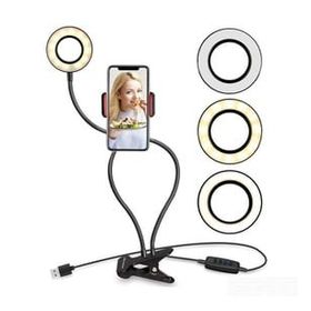 Powermaster PM-2577 Akrobatik Işıklı Youtuberlar İçin Telefon Tutacağı