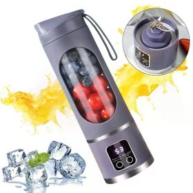 Powermaster PM-25965 Taşınabilir Dijital Ekranlı Meyve Sıkacağı Şarjlı Blender