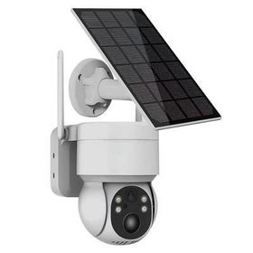 Powermaster PM-26196 4 MP 1080P Icsee Solar Güneş Panelli Dış Mekan WIFI IP Kamera
