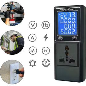 Powermaster PM-26400 Dijital Ekranlı Volt Amper Watt Hz Güç Ölçer