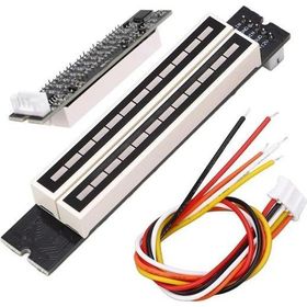 Powermaster PM-26793 Turuncu Kırmızı DC 12V Amplifikatör 12 BIT Led Müzik Seviyesi Gösterge Modülü