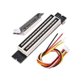 Powermaster PM-26793 Turuncu Kırmızı DC 12V Amplifikatör 12 BIT Led Müzik Seviyesi Gösterge Modülü
