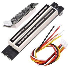 Powermaster PM-26793 Turuncu Kırmızı DC 12V Amplifikatör 12 BIT Led Müzik Seviyesi Gösterge Modülü