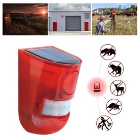 Powermaster PM-26943 Solar Güneş Enerjili Mikrofonlu Sesli Hayvan Kovucu Alarm Cihazı