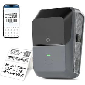Powermaster Pm-29886 Çok Amaçlı Bluetooth Destekli Taşınabilir Akıllı Termal Etiket Yazıcısı