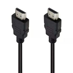 Powermaster PM-31396 Plastik Düz Siyah 50 cm Poşetli HDMI Kablo