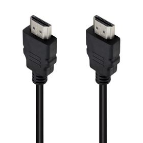 Powermaster PM-31396 Plastik Düz Siyah 50 cm Poşetli HDMI Kablo