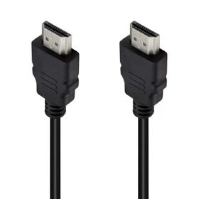 Powermaster PM-31396 Plastik Düz Siyah 50 cm Poşetli HDMI Kablo