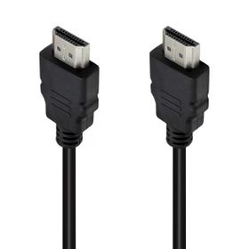 Powermaster PM-31396 Plastik Düz Siyah 50 cm Poşetli HDMI Kablo