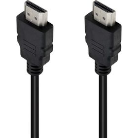 Powermaster PM-31396 Plastik Düz Siyah 50 cm Poşetli HDMI Kablo