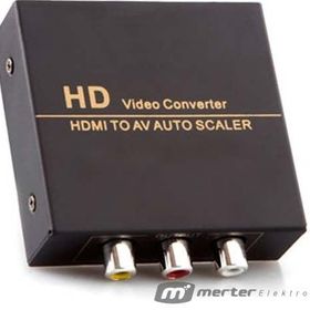 Powermaster PM-33523 Metal Kasa HDMI To Rca Av Çevirici Adaptör