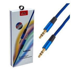 Powermaster Pm-3778 3.5 mm Erkek/Erkek Lacivert Stereo Aux Kablo