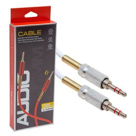 Powermaster PM-3834 3.5 mm Erkek Erkek Stereo Aux Kablo