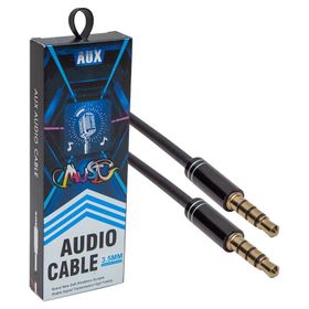 Powermaster Pm-3839 3.5 mm Erkek/Erkek 4 Boğumlu Stereo Aux Kablo