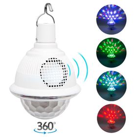 Powermaster PM-4191 Bluetooth Destekli Animasyonlu 10 W Şarjlı Ufo Tip Disko Topu