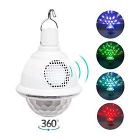Powermaster PM-4191 Bluetooth Destekli Animasyonlu 10 W Şarjlı Ufo Tip Disko Topu