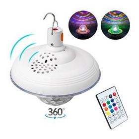 Powermaster Pm-4193 Bluetooth Destekli Animasyonlu 8 W Kumandalı Şarjlı Ufo Tip Disko Topu