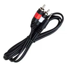 Powermaster PM-4283 2 RCA Erkek + 3.5 mm Stereo Erkek Gold 1.5 mt Kablo