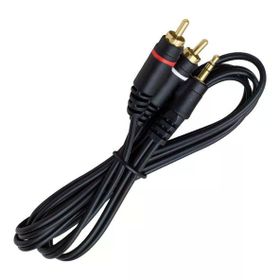 Powermaster PM-4283 2 RCA Erkek + 3.5 mm Stereo Erkek Gold 1.5 mt Kablo