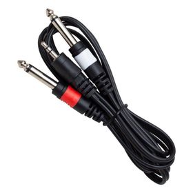 Powermaster PM-4284 3.5 mm Stereo Erkek/2x6.3 mm Mono Erkek 1.5 mt Kablo