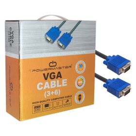 Powermaster Pm-4421 15 Pin 3+6 Erkek/Erkek 10 mt Vga Görüntü Kablosu