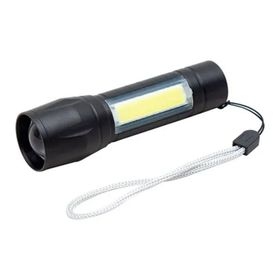 Powermaster Pm-4525 Metal Flashlıght Power Ledli Şarjlı El Feneri