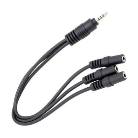 Powermaster PM-4871 3 Port 3.5 mm Splitter Kulaklık Mikrofon Çoklayıcı Çevirici Dönüştürücü Adaptör