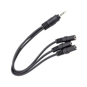 Powermaster PM-4871 3 Port 3.5 mm Splitter Kulaklık Mikrofon Çoklayıcı Çevirici Dönüştürücü Adaptör
