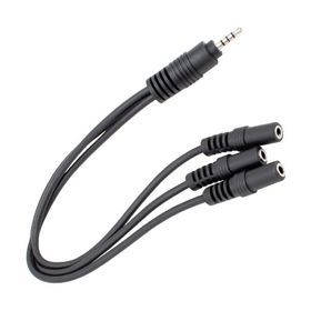 Powermaster PM-4871 3 Port 3.5 mm Splitter Kulaklık Mikrofon Çoklayıcı Çevirici Dönüştürücü Adaptör