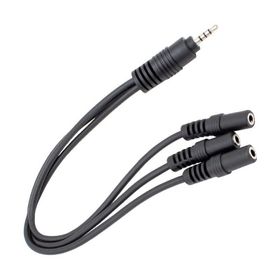 Powermaster PM-4871 3 Port 3.5 mm Splitter Kulaklık Mikrofon Çoklayıcı Çevirici Dönüştürücü Adaptör