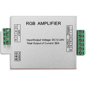 Powermaster PM-4877 12V-24V 30 Amper LED RGB Amplifier