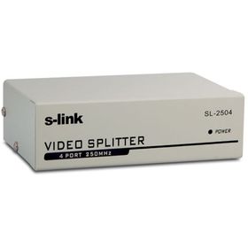 Powermaster Pm-6228 4 Port 250 Monitör Çoklayıcı Vga Splitter Dağıtıcı