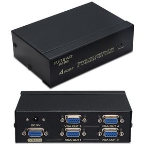 Powermaster Pm-6228 4 Port 250 Monitör Çoklayıcı Vga Splitter Dağıtıcı