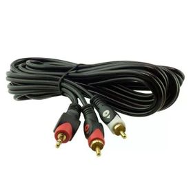 Powermaster Pm-648 2 Rca Erkek + 3.5 mm Stereo Erkek 3 mt Kablo