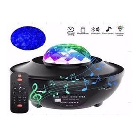 Powermaster PM-7388 Bluetooth Destekli Animasyonlu Şarjlı Ufo Tip Disko Topu