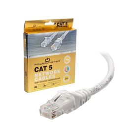Powermaster PM-7959 Gri CAT 5 3 mt Ethernet Network Kablosu