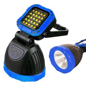 Powermaster PM-8033B 6 Modlu 25 Cob Ledli Solar Şarjlı Acil Durum Işıldak