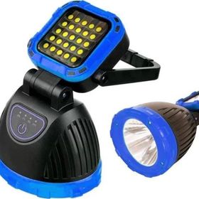 Powermaster PM-8033B 6 Modlu 25 Cob Ledli Solar Şarjlı Acil Durum Işıldak