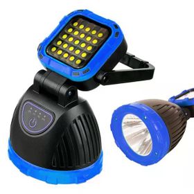 Powermaster PM-8033B 6 Modlu 25 Cob Ledli Solar Şarjlı Acil Durum Işıldak