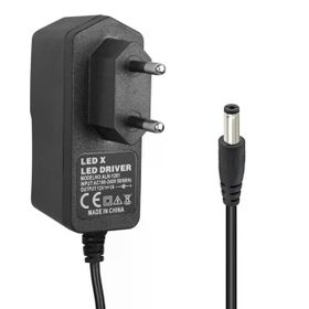 Powermaster Pm-8118 12 Volt - 1 Amper 5.5x2.5 mm Uçlu Plastik Kasa Priz Tipi Adaptör