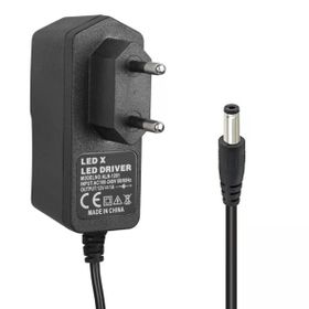 Powermaster Pm-8118 12 Volt - 1 Amper 5.5x2.5 mm Uçlu Plastik Kasa Priz Tipi Adaptör