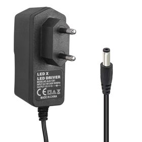 Powermaster Pm-8118 12 Volt - 1 Amper 5.5x2.5 mm Uçlu Plastik Kasa Priz Tipi Adaptör