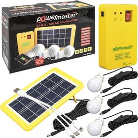 Powermaster PM-8905 Güneş Panelli Lamba