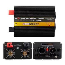 Powermaster PWR1800-12 12-220V 12 Volt 1800 Watt Modified Sinus İnverter
