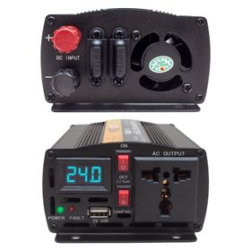Powermaster PWR300-24 300 W 24V-220Volt Modified Sinus Inverter