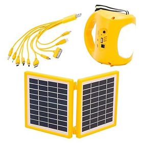 Powermaster Radyolu Şarjlı Solar Aydınlatma Seti