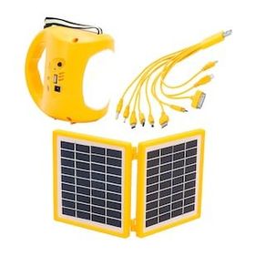 Powermaster Radyolu Şarjlı Solar Aydınlatma Seti