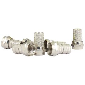 Powermaster RG58 için İnce 100'lü Paket F Konnektör Mini Kablo